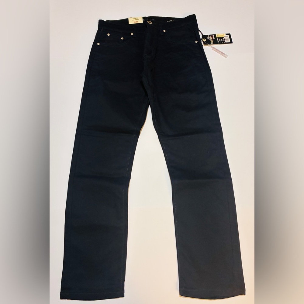 Men's Straight Navy Pants - Classic Everyday Fit